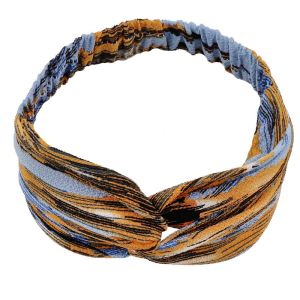 แฟชั่นสุภาพสตรี CROSS ลูกไม้แถบคาดศีรษะ Anti-Strangulation BUCKLE แถบคาดศีรษะผสมหลวมกีฬาดูดซับผ้าพันคอ