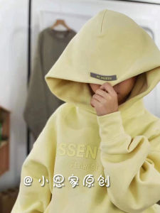 Thickened Fleece Childrens Hoodie Sweatshirt Boys Girls Autumn Winter Clothes Korean Style Cotton Inner Lining Hoodie