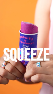 Papacream Ice Popsies - Assorted 4 Pack (70gm x 4) - 0 FAT No sugar VEGAN!