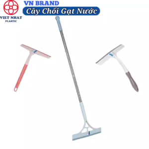 Cây Chổi Gạt Nước Nhựa VIỆT NHẬT - Cán Ngắn Cán Dài inox Lau kính Xe Vệ Sinh Sàn - 9521/2/3