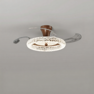 DGY | Hidden Luxury Walnut Color Ceiling Light