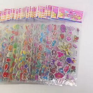 Cartoon Transport/Fruit PVC Sticker/Waterproof Stickers/Rewards Gift/Early Education