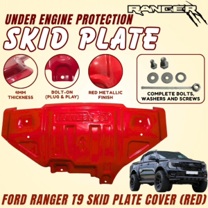 CPO SKID PLATE COVER RANGER RED (12435)