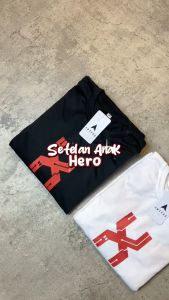 Amspro - Setelan Anak Laki-laki Merah Putih Pakaian Anak Laki-laki Baju kaos Fashion Kids Setelan Anak Hero Trendi Kasual Terbaru