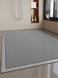 QIQIJIA | Non-slip Slip-proof Water-resistant Shower Drainable PVC Customizable Bath Mat