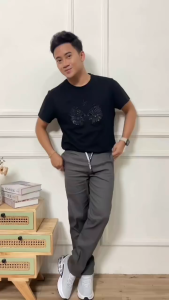 Celana Panjang Pria Cowok Dewasa Chino Chinos Pants Casual Kasual Ripped Panjang pinggang karet Terbaru Harga Terjangkau termurah bisa cod bayar ditempat