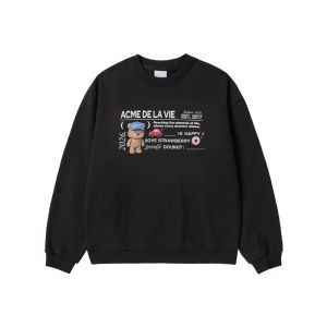 Acme de la vie | Women Casual Long Sleeve Loose Sweatshirt Round Neck