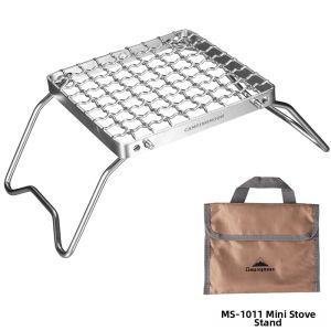 Campingmoon | Foldable Mini Grill Rack for Roasting & Drying Fish Meat
