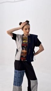 Sesasesa Patchwork Vest Etnik Eksha