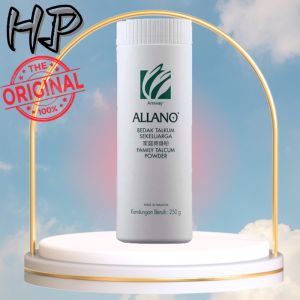 🔥NEW STOCK🔥Amway ALLANO Family Talcum Powder (ALLANO Bedak Talkum Sekeluarga(250g)