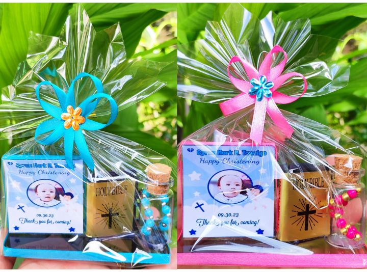 baptismal souvenirs christening souvenir GIVEAWAY frame glass