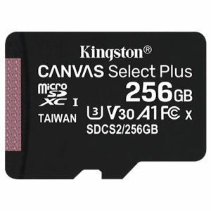 Kingston 128GB TF (MicroSD) Memory Card Dash Cam Mobile Phone Memory Card U3 V30 A2 4K Reading Speed 170MB/s