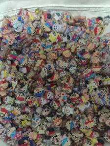 Bandai | 50PCS Crayon Shin-chan Anime Figure Acrylic Sheet Model Collection Shin-chan COS Hero Periphery DIY Ornaments Gift