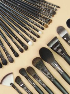 TIANKE | Gray Squirrel Hair Makeup Brushes Full Set