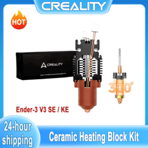 Creality | Creality Ender 3 V3 SE /V3 KE Ceramic Heating Block Kit Quick-swap Nozzle Upgrade Hotend Kit 300℃ Temperature 600mm/s High-Speed