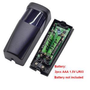 Infrared Photocell 2026 New IP54 Automatic Door Wireless Battery-powered Infrared Safety Beam Photoelectric Sensor