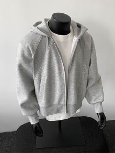 Heavy American Style Zippered Hoodie 420g