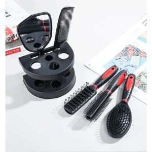 Bộ Dụng Cụ Tạo Kiểu Tóc Bằng Khí Nén 4 Hoặc 5 Món Kèm Gương Lược Đứng Dành Cho Nữ Nam Chăm Sóc Tóc Tại Nhà Dụng Cụ Tạo Kiểu Phụ Kiện