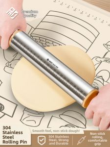 PINSHANGZUO | Food Grade Dough Rolling Pin for Dumpling Wrappers