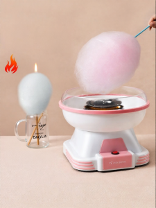 PINK BUNNY | Máy Làm Bông Kẹo Tự Động Cho Trẻ Em Dùng Tại Nhà