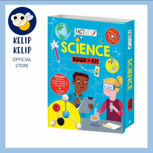 Science Book & Kit Gift Set with Molecule Toy & Book For Kids to Learn Science & Facts
