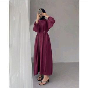 GAMIS ASYIFA CRINKEL AIRFLOW FULL KANCING FREE BELT LD 110 // GAMIS TERBARU 2023 // GAMIS LEBARAN WANITA TERBARU // GAMIS SYARI  MEWAH 2023 // DRESS MAXXI TERBARU // GAMIS WANITA BARU LEBARAN 2023 // COD SELURUH WILAYA