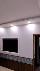 LED cylinder light insert type headlight face plate suction light 5W/7W three color temperature