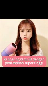 Pengering Rambut Travel Lipat Berdaya Rendah 1000W Portabel Pengering Rambut Cepat Kering SHD01