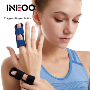 INEOO 1PC Trigger Finger Splint Mallet Finger Splint - Finger Brace for Arthritis Injury Sprain - Fits Index Middle & Ring Finger Pain