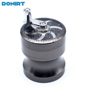 63mm Herbal Crusher Tobacco Grinder Smoke Manual Kitchen Herb Metal 4 Layer Grinders Spice Mill Cigarette Accessories