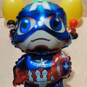 Balon Foil Karakter Large Marvel Captain America Iron Man Spiderman
