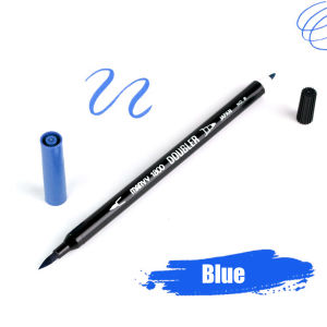 1pc Double-Headed Eyebrow Oil Ink Tattoo Skin Marker Piercing Marking Pen Tattoo Supply For Waterproof Permanent Makeup Pen