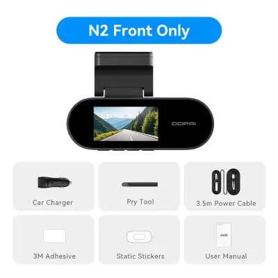 DDPAI | DDPAI N2 Dash Cam 2K Night Vision 24H Parking Monitor ADAS WiFi APP Control Car DVR Car Camera
