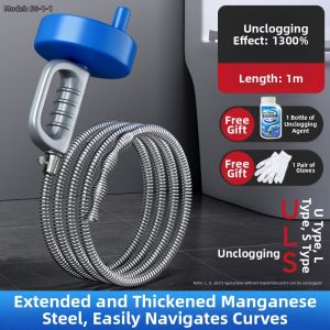 SHENYUAN | Blockage Remover Tool for Pipes Toilets Kitchens Drains Toilets