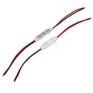 LED Strip Light Dimmer Controller 12V Dimmer Switch Driver for Single Color LED Light Strip Brightness Control