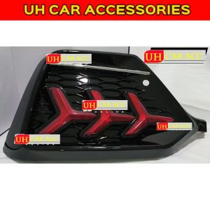 HONDA CIVIC FC 2016 - 2021 HATCHBACK TYPE R FISH BONE DESIGN REAR BUMPER REFLECTOR WITH RUNNING SIGNAL