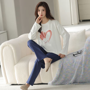 Bộ đồ ngủ MiiOW cho nữ làm  vải cotton nguyên chất thoáng khí mềm mại