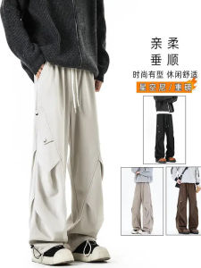 Quần Ống Đứng Thường Ngày Mùa Đông Starry Sky Heavyweight Paratrooper Rộng Rãi Phong Cách Đường Phố Quần Áo Bảo Hộ Lao Động Thời Trang