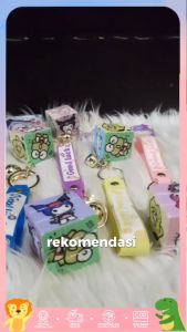 Gantungan Kunci Kartun Sanrio & Rubik Cube: Desain Lucu Untuk Aksesoris Tas Anak