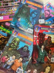 การ์ตูนไทย วาดภาพ ธนสาส์น เล่ม5บาท(20เล่ม)