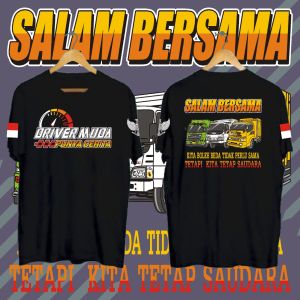 KAOS TSHIRT BAJU DISTRO DRIVER MUDA PUNYA CERITA BLACK