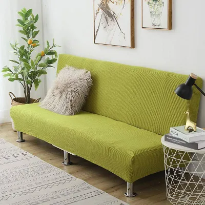 Bọc Sofa Đầy Đủ Bao Phủ Dày Dễ Lắp Cho Sofa Gập Không Tay Cầm