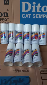 PILOK PILOX CAT SEMPROT DITON 300CC WARNA GLOSSY DOFF METALIK (CLEAR BLACK WHITE DLL)