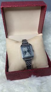 classy watch idea for your partner box type small size watch for women