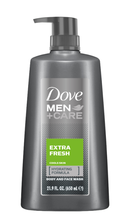 DOVE MEN+ CARE Extra Fresh Body & Face Wash 650ml | Lazada