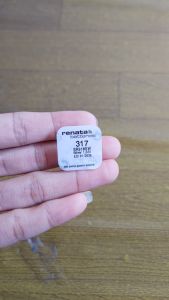 Renata 317 Baterai jam tangan Renata SR516SW 1.55V Original