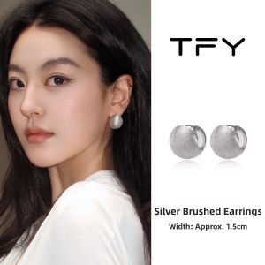 TFY | Vintage Elegance Gold-plated Sterling Silver Hoop Earrings