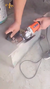 45 Degree Grinder Tool Tile Chamfering Tool Angle Grinder Stand for Tile 45° Chamfer Cutting