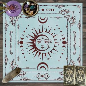 Khăn Trải Bàn Tarot Hình Con Rắn In Hoa Văn Thực Vật Phong Cách Hiện Đại Khăn Trải Bàn Trang Trí Bàn Thờ Bằng Vải Polyester Có Thể Tái Sử Dụng Cho Gia Đình Và Sử Dụng Ngoài Trời