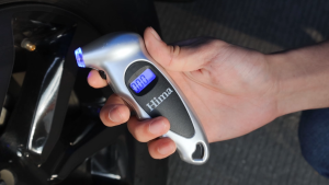 Hima Digital Tire Pressure Gauge DTPG-HS 0801A 0-150 PSI with Backlit LCD Multi-Unit Display Compact & Accurate for Car Motorcycle Bicycle Truck